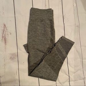 Pink by VS seamless legging in olive green